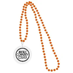 Mardi Gras Beads with Medallion