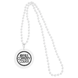Mardi Gras Beads with Medallion