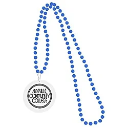 Mardi Gras Beads with Medallion