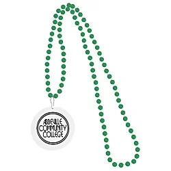 Mardi Gras Beads with Medallion