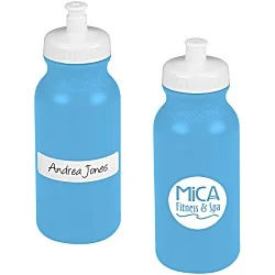 ID Sport Bottle with Push Pull Lid - 20 oz.