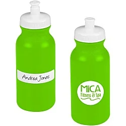 ID Sport Bottle with Push Pull Lid - 20 oz.
