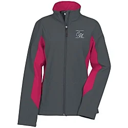 Crossland Colorblock Soft Shell Jacket - Ladies'