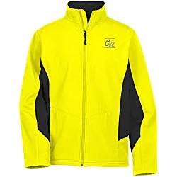 Crossland Colorblock Soft Shell Jacket - Men's