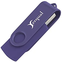 Swing USB Drive - Color - 4GB - 24 hr