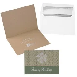 Snowflake Greeting Card