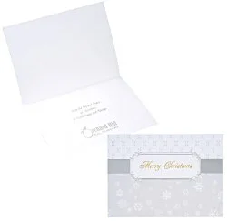 Christmas Ribbon Greeting Card