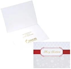 Christmas Ribbon Greeting Card