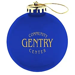 Round Shatterproof Ornament - Translucent