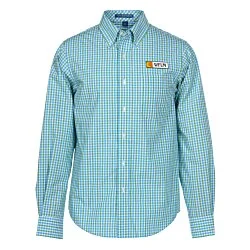 Gingham Easy Care Shirt - Men's