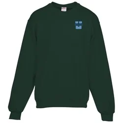 Jerzees NuBlend Crewneck Sweatshirt - Embroidered