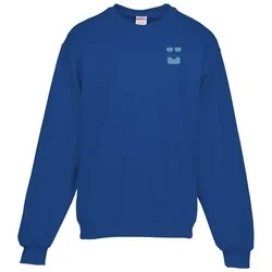 Jerzees NuBlend Crewneck Sweatshirt - Embroidered