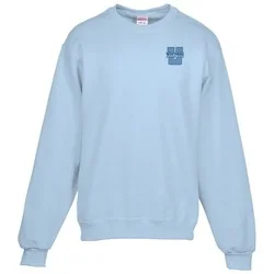 Jerzees NuBlend Crewneck Sweatshirt - Embroidered