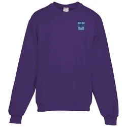 Jerzees NuBlend Crewneck Sweatshirt - Embroidered