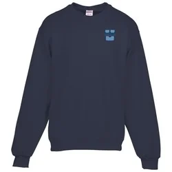 Jerzees NuBlend Crewneck Sweatshirt - Embroidered