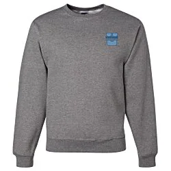 Jerzees NuBlend Crewneck Sweatshirt - Embroidered