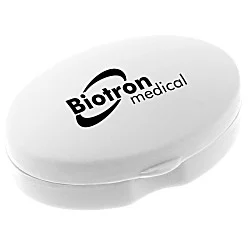 Oval Pill Box - Opaque