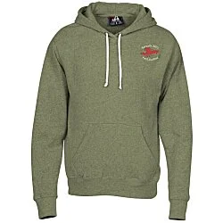J. America Tri-Blend Hoodie - Embroidered