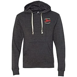 J. America Tri-Blend Hoodie - Embroidered
