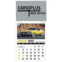 Muscle Car Stick Up Calendar - Rectangle