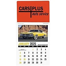 Muscle Car Stick Up Calendar - Rectangle