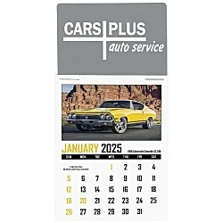Muscle Car Stick Up Calendar - Rectangle