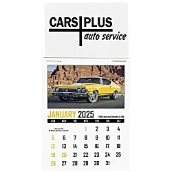 Muscle Car Stick Up Calendar - Rectangle