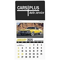 Muscle Car Stick Up Calendar - Rectangle