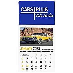 Muscle Car Stick Up Calendar - Rectangle