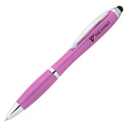 Curvy Stylus Twist Pen - Metallic - 24 hr