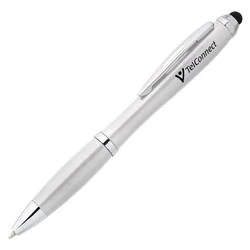 Curvy Stylus Twist Pen - Metallic - 24 hr
