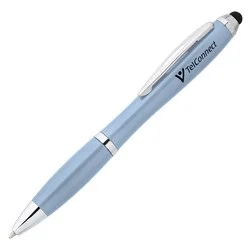 Curvy Stylus Twist Pen - Metallic - 24 hr
