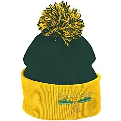 Pom Pom Knit Hat