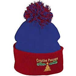 Pom Pom Knit Hat