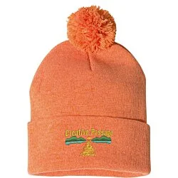 Pom Pom Knit Hat