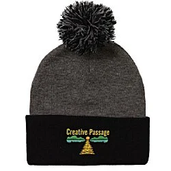 Pom Pom Knit Hat