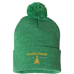 Pom Pom Knit Hat
