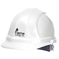 Hard Hat with Ratchet Suspension