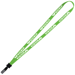 Lanyard - 5/8" - 32" - Plastic Bulldog Clip