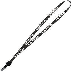 Lanyard - 5/8" - 32" - Plastic Bulldog Clip - 24 hr