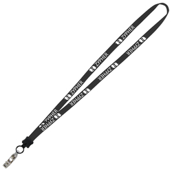 Lanyard - 5/8" - 36" - Snap with Metal Bulldog Clip - 24 hr