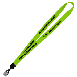 Big Lanyard - 7/8" - 36" - Large Metal Bulldog Clip