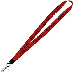 Big Lanyard - 7/8" - 36" - Snap with Metal Bulldog Clip
