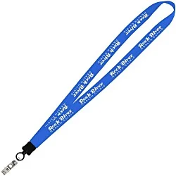 Big Lanyard - 7/8" - 36" - Snap with Metal Bulldog Clip
