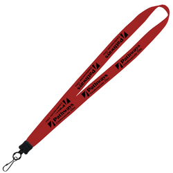 Big Lanyard - 7/8" - 34" - Metal Swivel Snap Hook - 24 hr