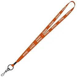 Economy Lanyard - 1/2" - Metal Swivel Snap Hook