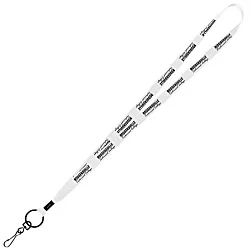 Economy Lanyard - 1/2" - Metal Swivel Snap Hook