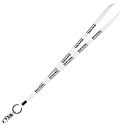 Economy Lanyard - 1/2" - Snap with Metal Bulldog Clip