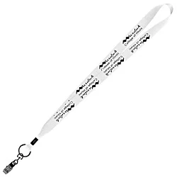Economy Lanyard - 3/4" - Metal Bulldog Clip