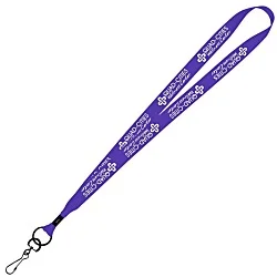 Economy Lanyard - 3/4" - Metal Swivel Snap Hook